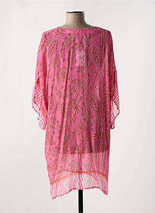 Robe de plage coupe fluide rose CYELL femme