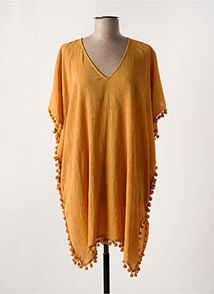 Robe de plage coupe fluide orange CYELL femme