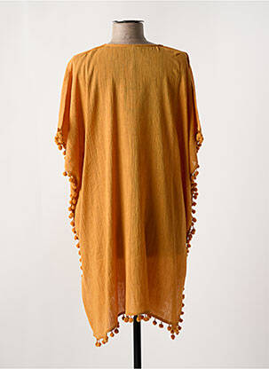 Robe de plage coupe fluide orange CYELL femme
