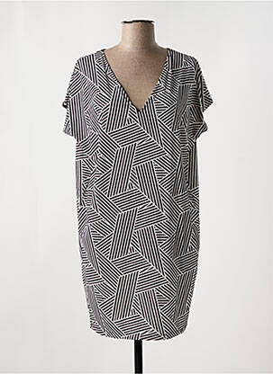 Tunique manches courtes coupe cintrée noir CYELL femme