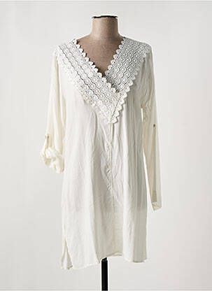 Robe de plage coupe fluide beige MILONGA femme