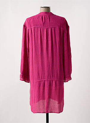 Robe de plage coupe cintrée rose CYELL femme