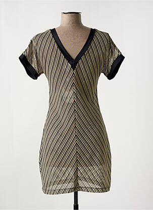 Robe de plage coupe cintrée noir LULI FAMA femme