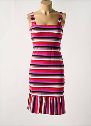 Robe de plage coupe cintrée rouge CYELL femme
