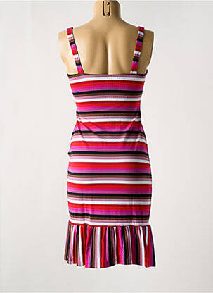 Robe de plage coupe cintrée rouge CYELL femme