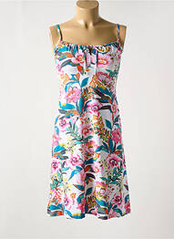 Robe de plage coupe cintrée rose CYELL femme
