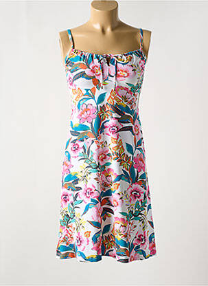 Robe de plage coupe cintrée rose CYELL femme