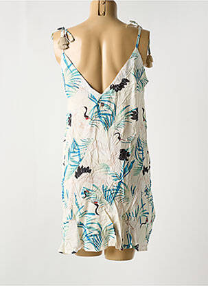 Robe de plage coupe fluide bleu MALAI femme
