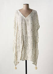 Robe de plage beige MALAI pour femme seconde vue