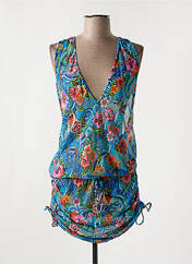 Robe de plage bleu LULI FAMA pour femme seconde vue
