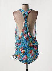 Robe de plage bleu LULI FAMA pour femme seconde vue