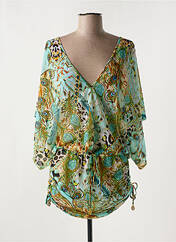 Robe de plage bleu LULI FAMA pour femme seconde vue