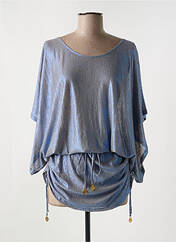 Robe de plage bleu LULI FAMA pour femme seconde vue