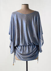 Robe de plage bleu LULI FAMA pour femme seconde vue