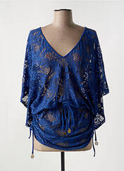 Robe de plage bleu LULI FAMA pour femme seconde vue