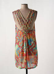 Robe de plage orange LULI FAMA pour femme seconde vue