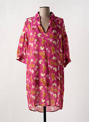 Robe mi-longue rose CYELL pour femme seconde vue