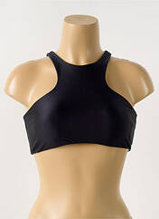 Haut de maillot de bain noir LULI FAMA pour femme seconde vue
