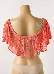 Haut de maillot de bain rose LULI FAMA pour femme seconde vue