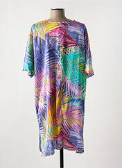 Tunique manches courtes bleu MIRADONNA pour femme seconde vue