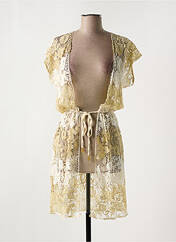 Veste kimono or LULI FAMA pour femme seconde vue