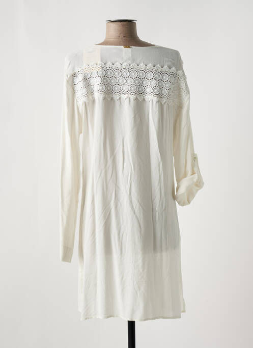 Robe de plage coupe fluide beige MILONGA femme