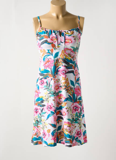 Robe de plage coupe cintrée rose CYELL femme