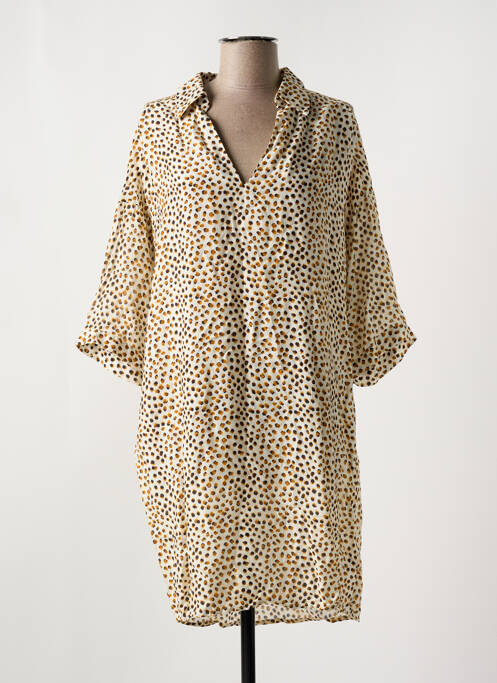 Robe de plage beige CYELL pour femme