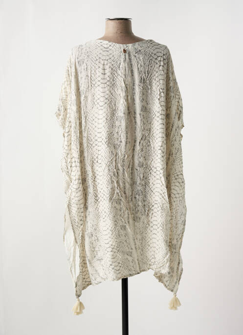 Robe de plage beige MALAI pour femme