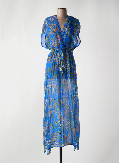 Robe de plage bleu CYELL pour femme