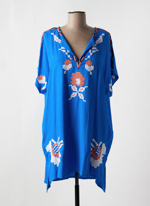 Robe de plage bleu CYELL pour femme