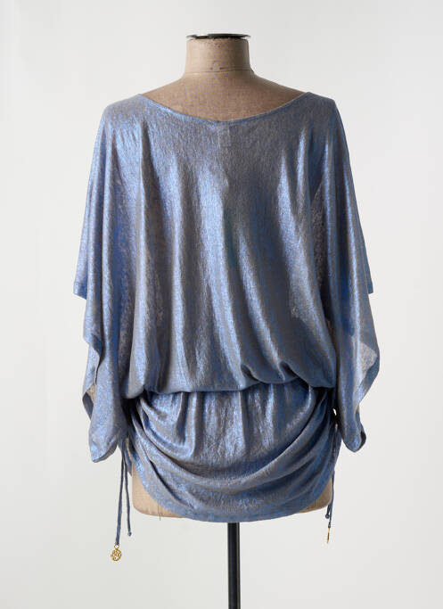 Robe de plage bleu LULI FAMA pour femme