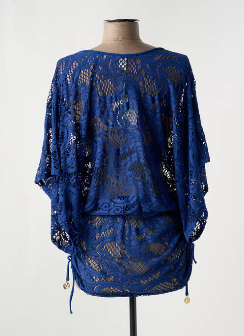 Robe de plage bleu LULI FAMA pour femme