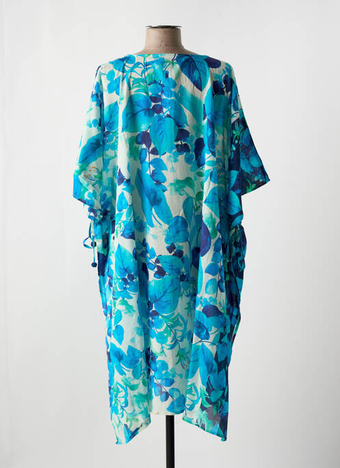 Robe de plage bleu MIRADONNA pour femme