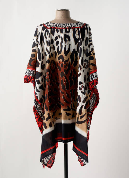 Robe de plage noir MIRADONNA femme