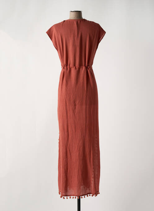 Robe de plage orange CYELL pour femme