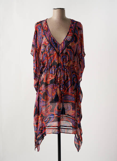 Robe de plage orange CYELL pour femme