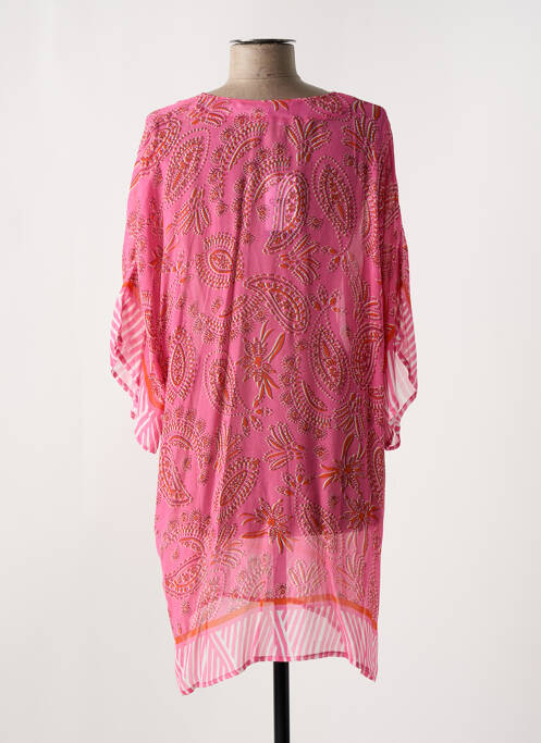 Robe de plage rose CYELL pour femme