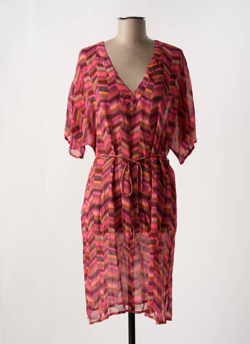 Robe de plage rose CYELL pour femme