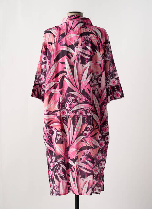 Robe de plage rose MIRADONNA pour femme