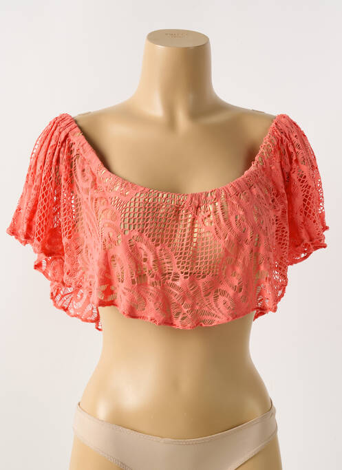 Haut de maillot de bain rose LULI FAMA pour femme