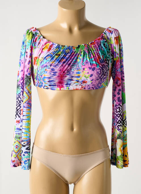 Top rose LULI FAMA pour femme