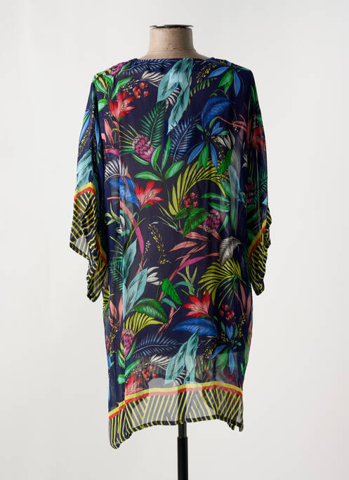 Tunique manches courtes bleu CYELL pour femme