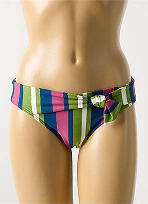 Bas de maillot de bain stretch culotte vert CYELL femme