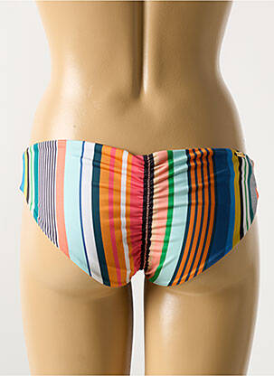 Bas de maillot de bain stretch culotte bleu MILONGA femme