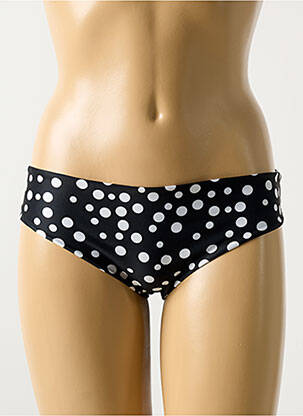 Bas de maillot de bain stretch culotte noir MILONGA femme