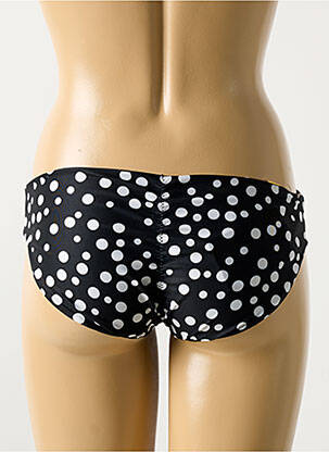 Bas de maillot de bain stretch culotte noir MILONGA femme