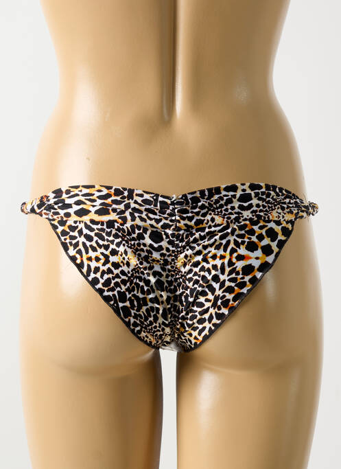 Bas de maillot de bain beige LULI FAMA pour femme