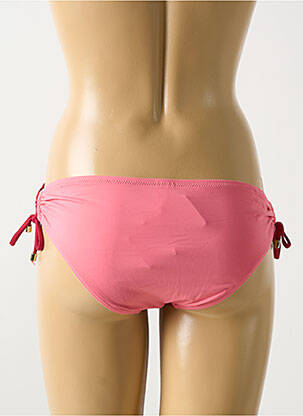 Bas de maillot de bain fermeture liens à nouer bikini rouge CYELL femme