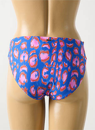 Bas de maillot de bain fermeture liens à nouer culotte bleu CYELL femme